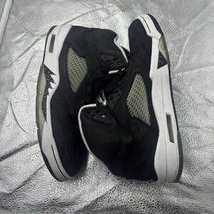 AIr Jordan 5 Oreo Black White Retro Sneakers Shoes Athletic Men's Size 10